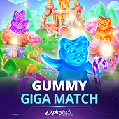 Gummy Giga Match slot Game icon on Jilibet